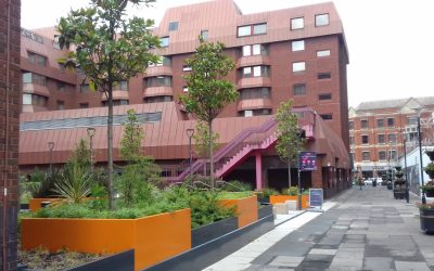 Green-tech Specifier advise on irrigation within the Queens Walk development